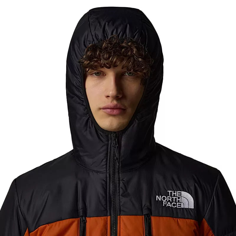 Doudoune Légère À Capuche M Limbara Light - Orange/Noir.