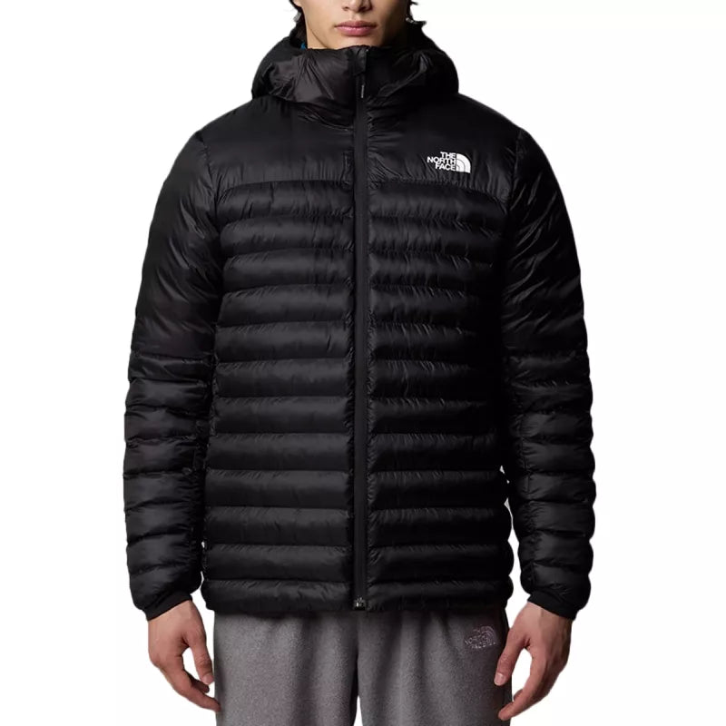 The North Face - Lightweight Hooded Down Jacket M Terra Peak - Black/White