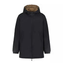 Jott - Doudoune Longue Réversible À Capuche Morrison - Noir Beige - Homme