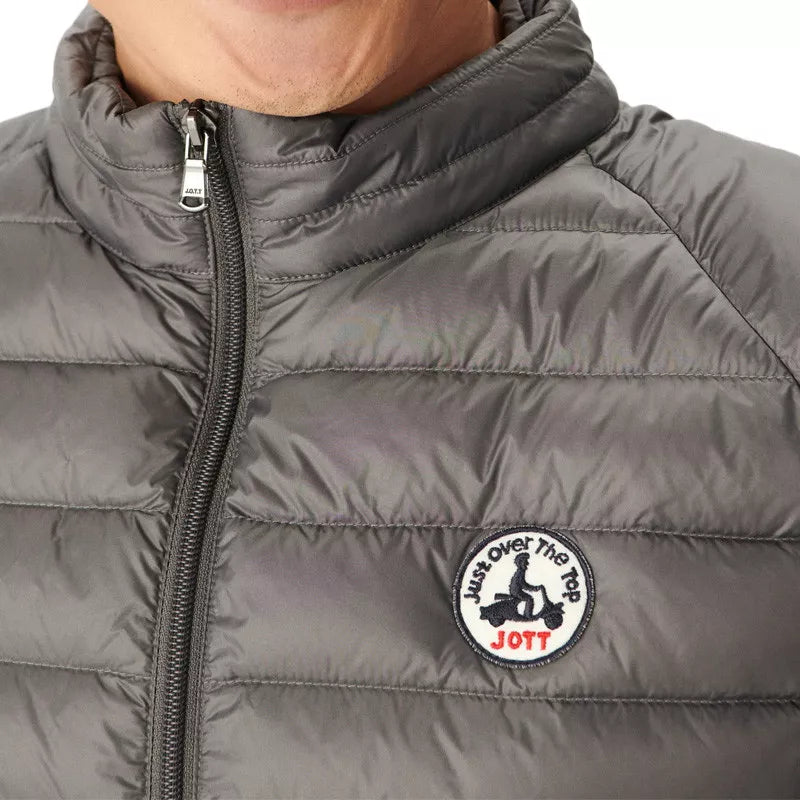 Tom Noos Sleeveless Puffer Jacket - Dark Grey . - Men