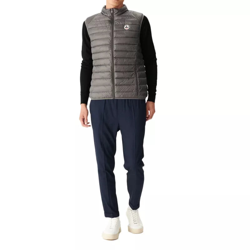 Tom Noos Sleeveless Puffer Jacket - Dark Grey . - Men