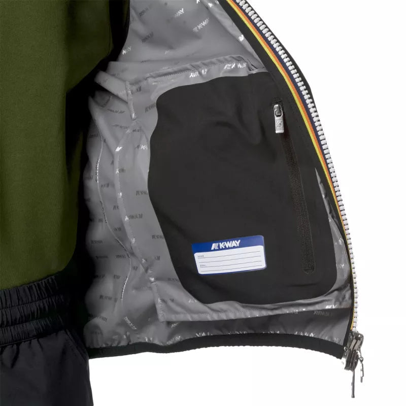 Doudoune Sans Manche K-Way Valen Stretch Dot - Noir