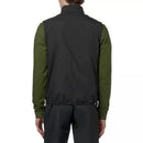K-Way Valen Stretch Dot Sleeveless Down Jacket - Black