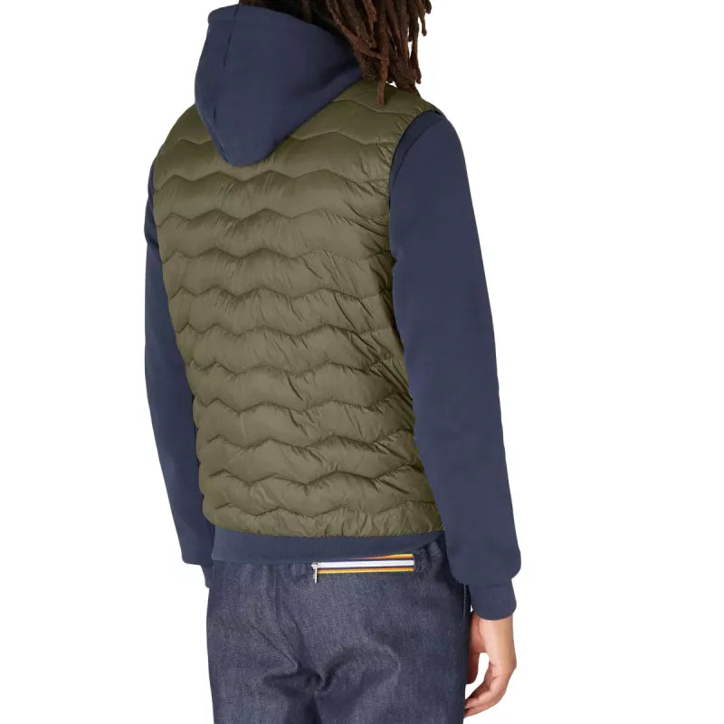 K-Way Valen Sleeveless Padded Jacket - Green