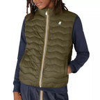 K-Way Valen Sleeveless Padded Jacket - Green