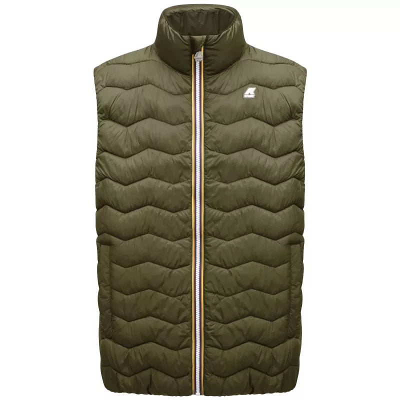 K-Way Valen Sleeveless Padded Jacket - Green