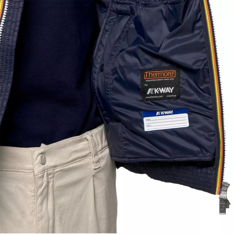 Chaleco Acolchado Sin Mangas K-Way Valen - Azul