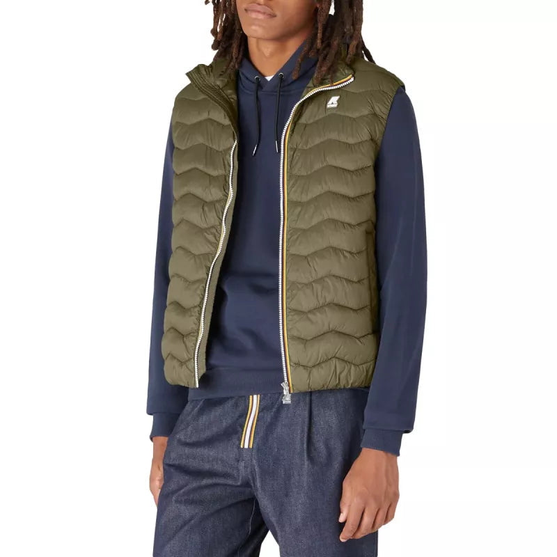 K-Way Valen Sleeveless Padded Jacket - Green
