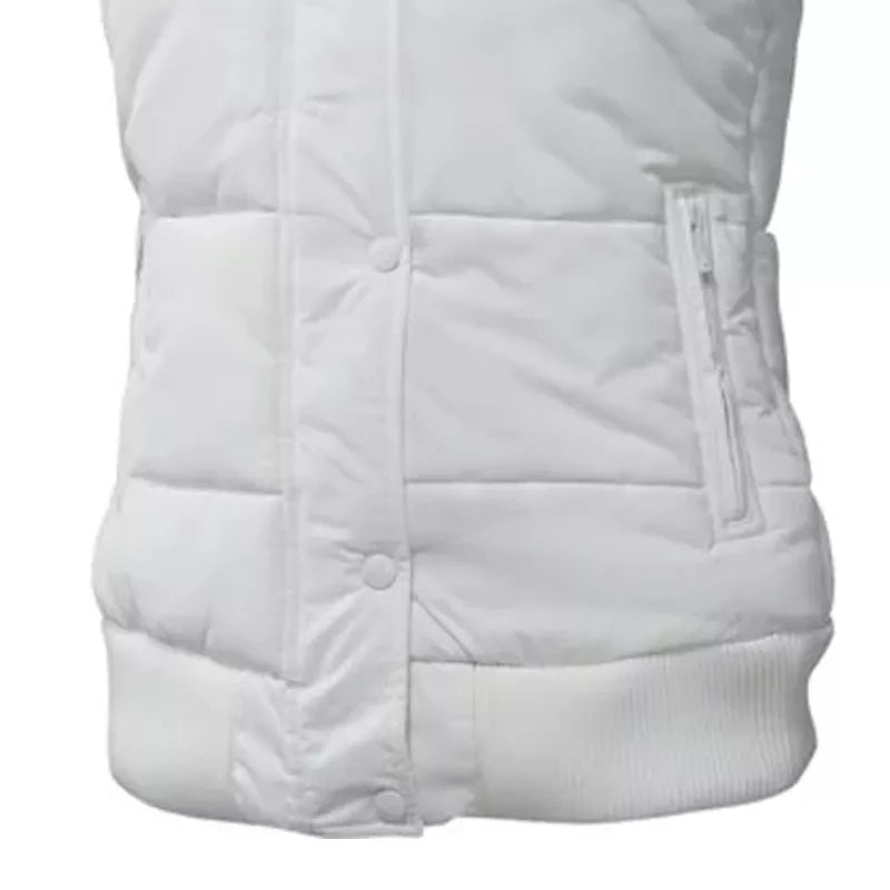 Doudoune Sans Manches Adidas Originals - Blanc, Gris .