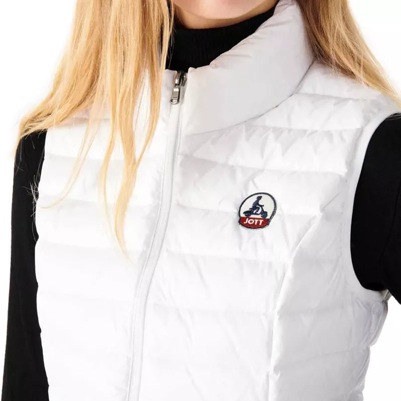 Doudoune Sans Manches Seda Basic - Blanc - Femme