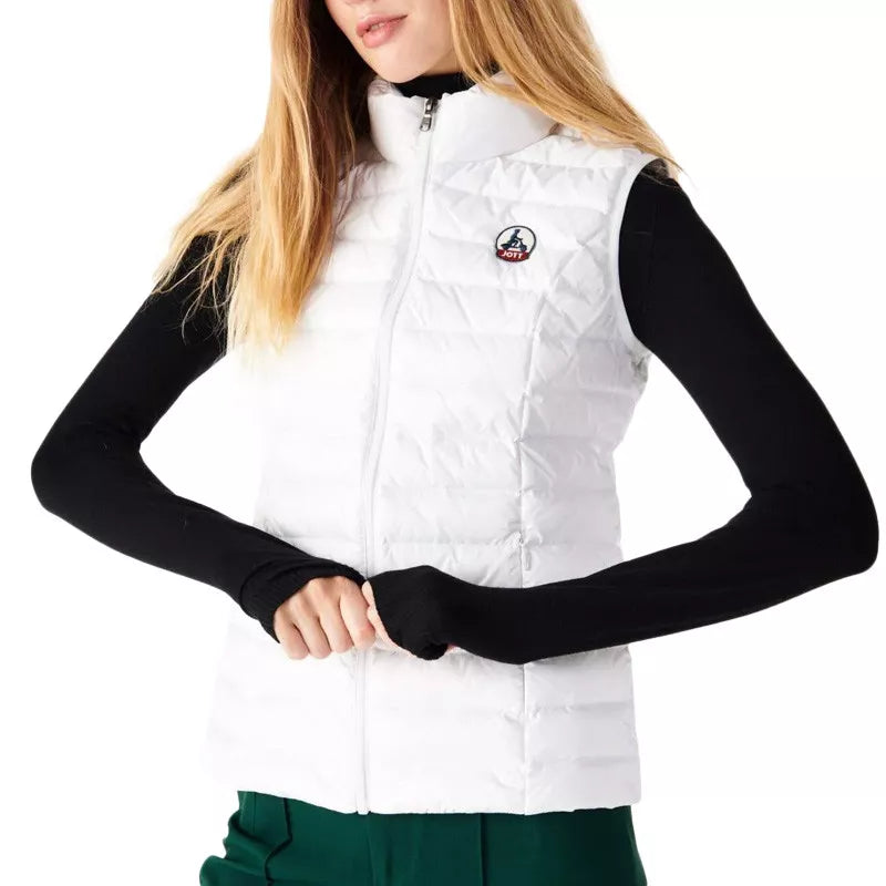 Doudoune Sans Manches Seda Basic - Blanc - Femme
