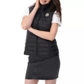 Chaleco Acolchado Sin Mangas Seda Noos - Negro - Mujer