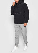 Champion - Doudoune Semi-Zippée Hooded - Noir - Homme