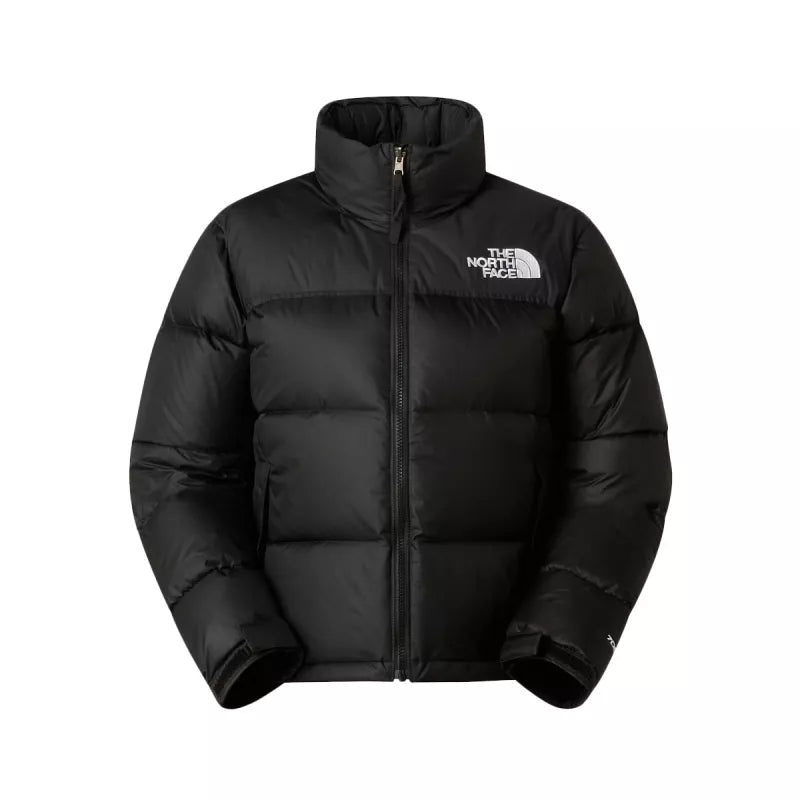 The North Face - Chaqueta de plumas W 1996 Retro Nuptse - Negro Blanco