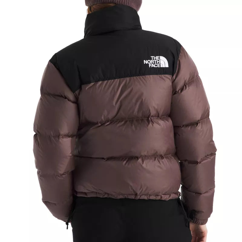 Doudoune The North Face W 1996 Retro Nuptse - Bordeaux/Noir