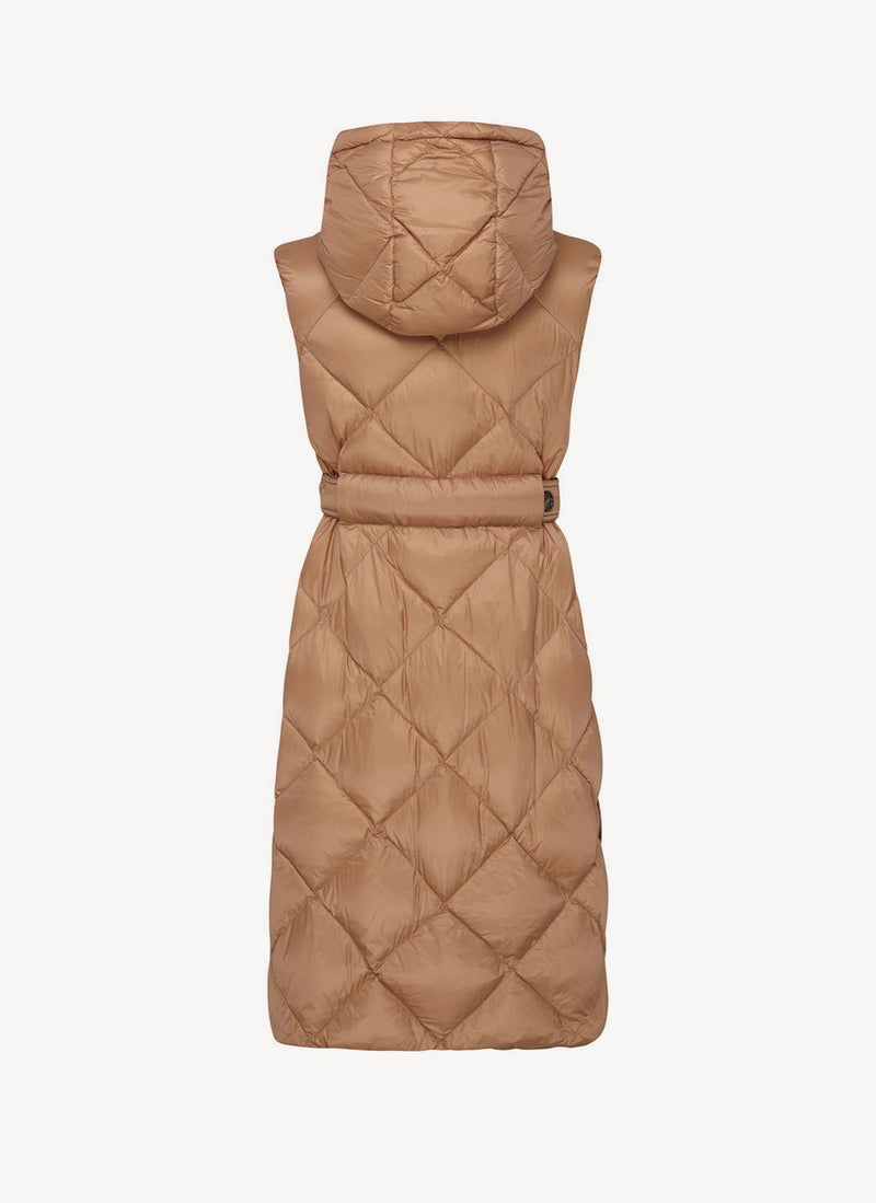 Max Mara - Doudoune Tregil Avec Ceinture - The Cube - Camel - Femme