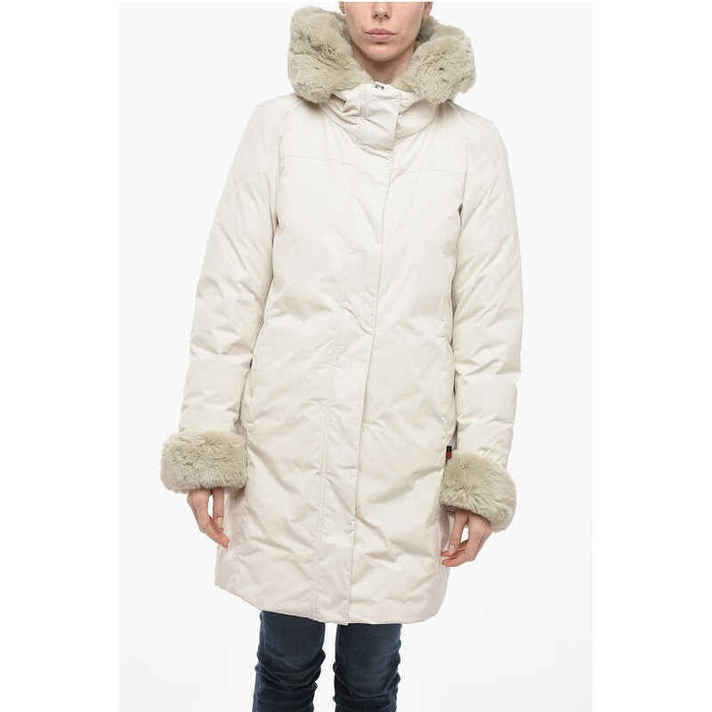 Manteau Down Jacket Boulder With Fur Hood