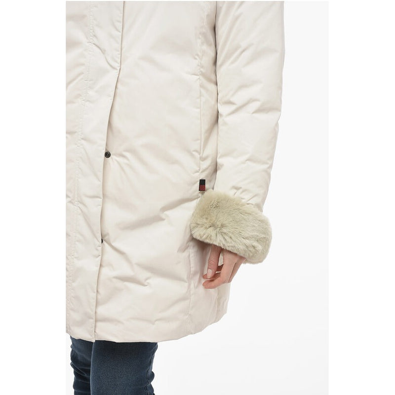 Manteau Down Jacket Boulder With Fur Hood