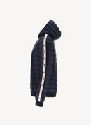 Jott - Doudoune À Capuche Et Logo - Navy - Homme