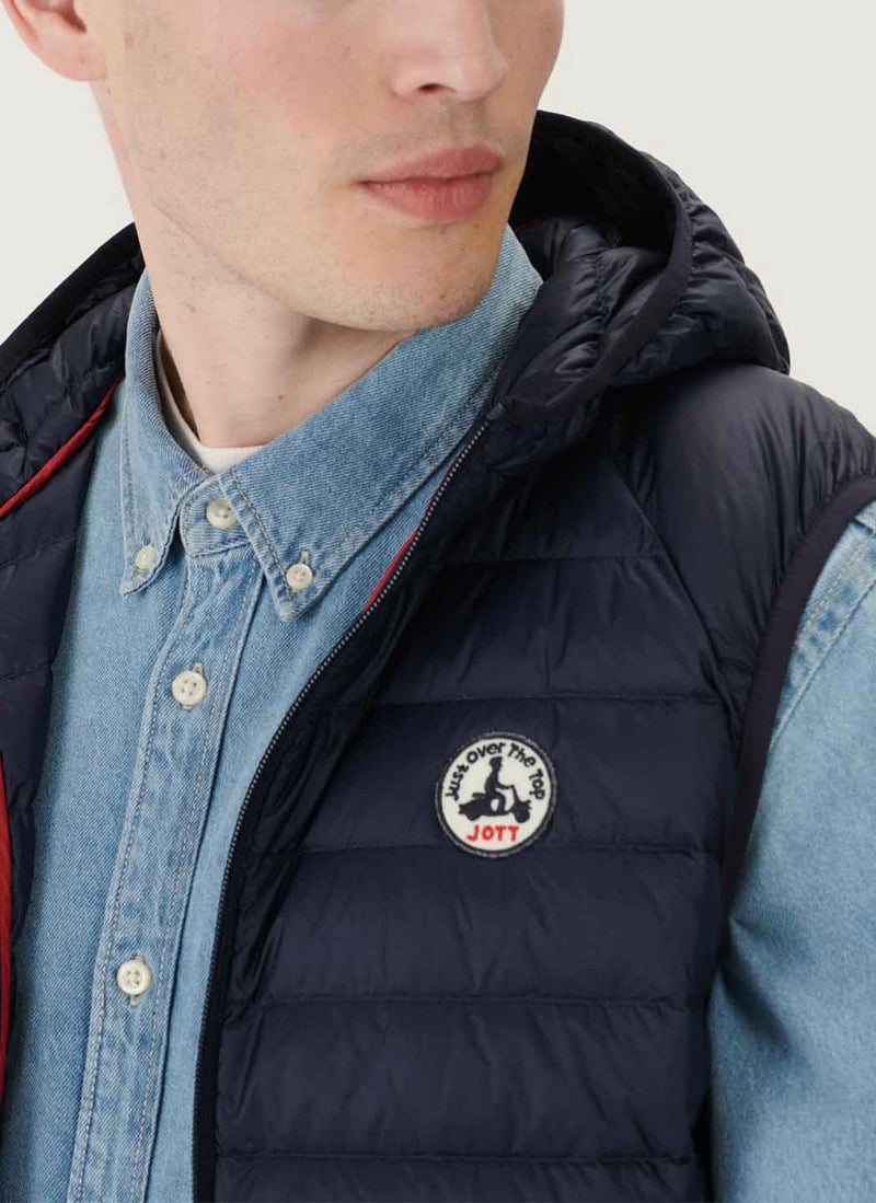 Jott - Doudoune Sans Manche Pat - Navy - Homme