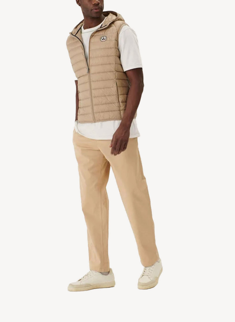 Jott - Doudoune Sans Manche Pat - Beige - Homme