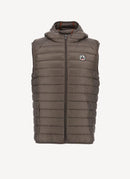 Jott - Pat Sleeveless Down Jacket - Taupe - Man