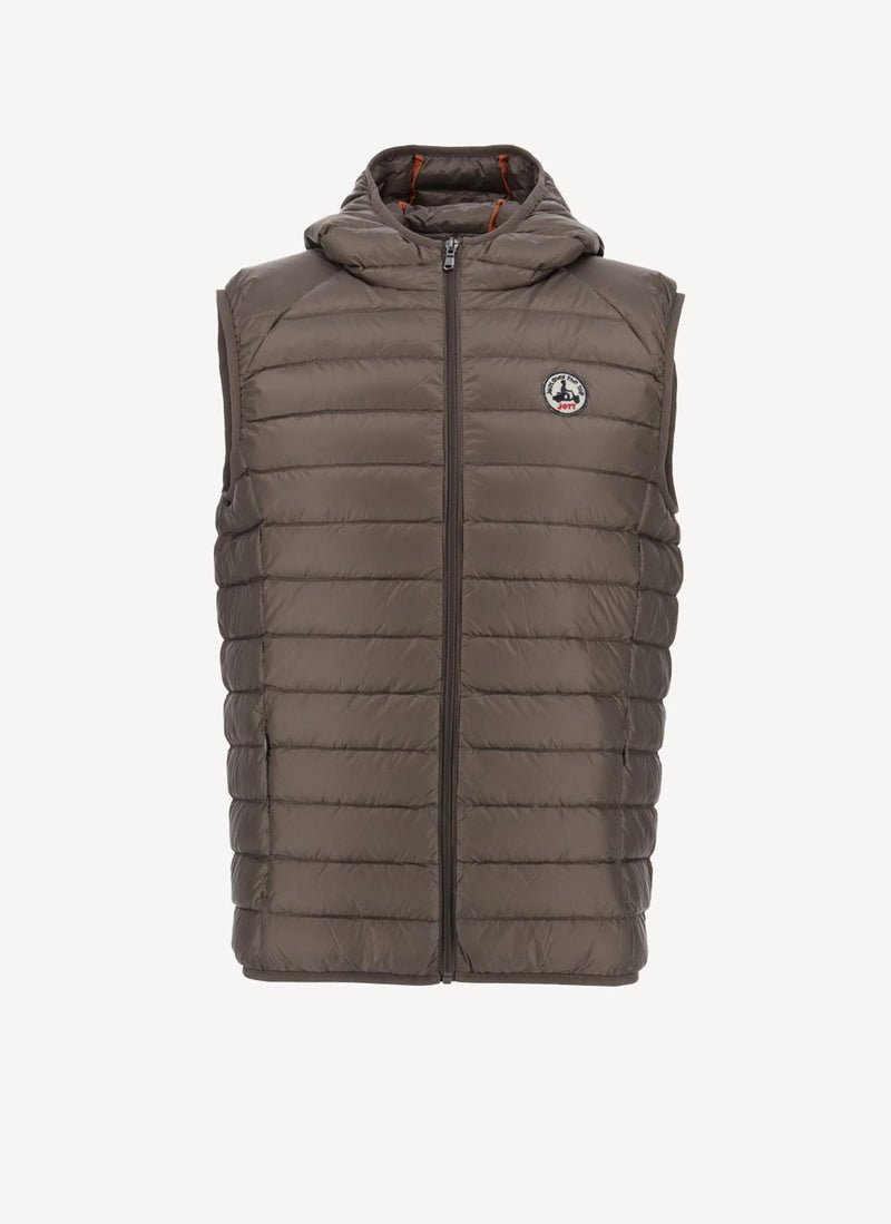 Jott - Pat Sleeveless Down Jacket - Taupe - Man