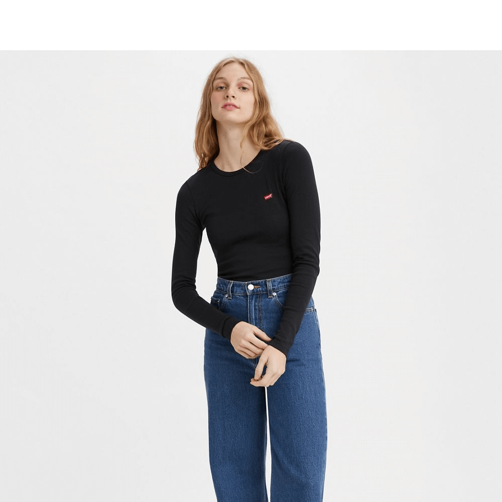 Levi'S Long Sleeve Baby Tee (69555)