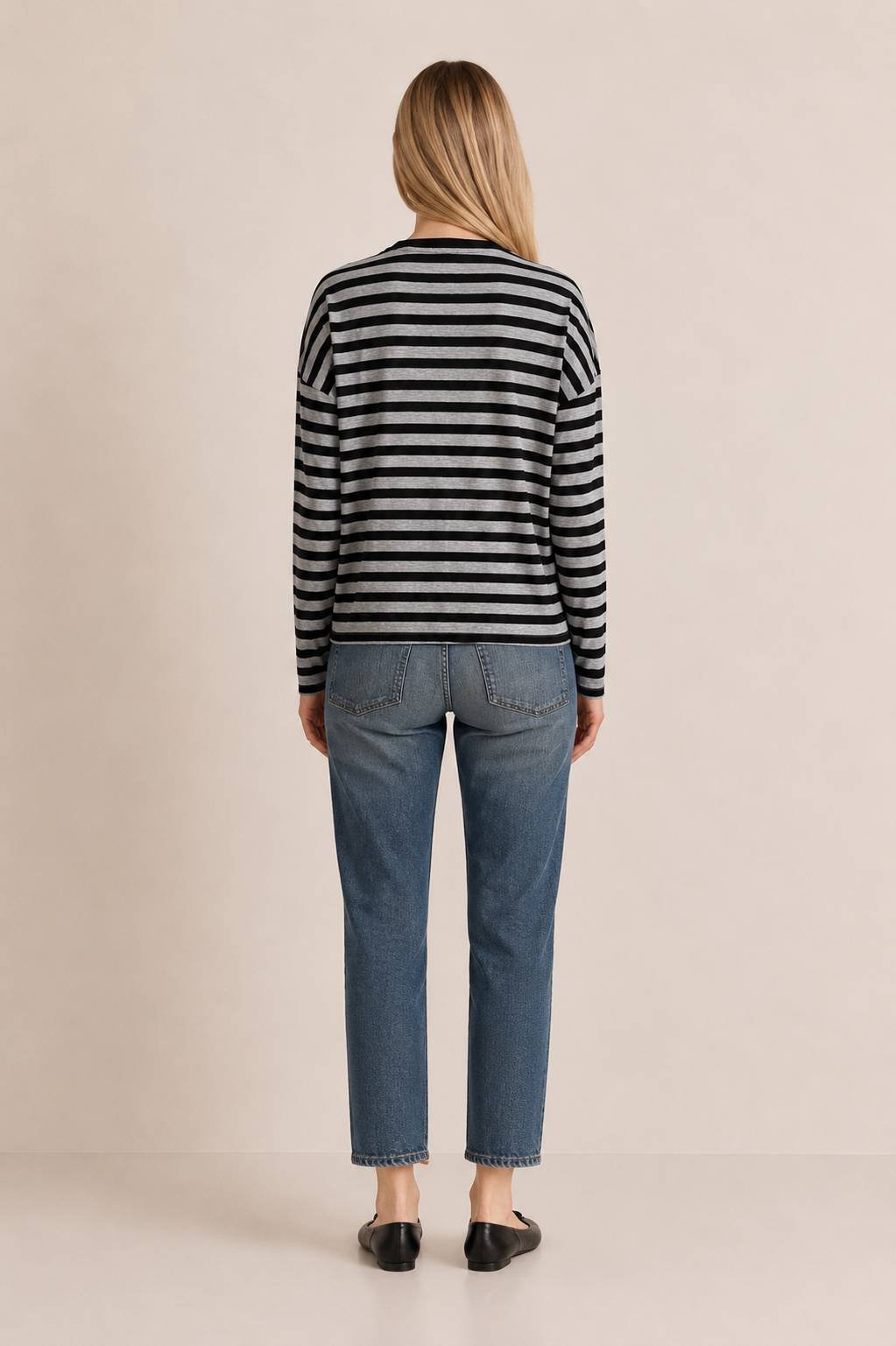 Tourmaline T-shirt - Mottled Grey