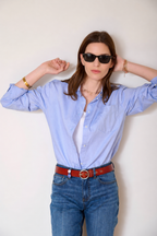 Blouse & Chemise Clotilde - Bleu