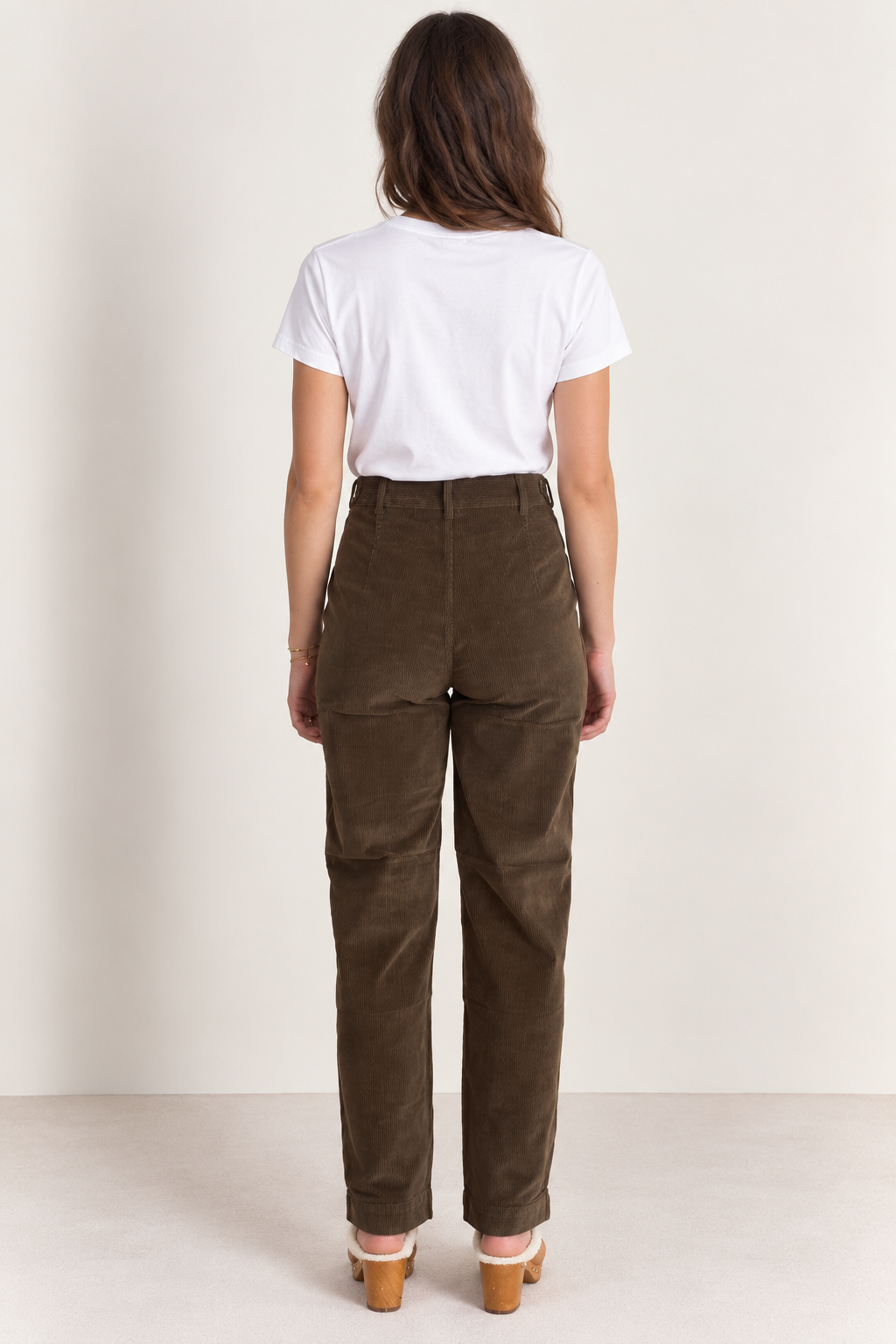 Pantalon Penelope Newvelvet - Kaki
