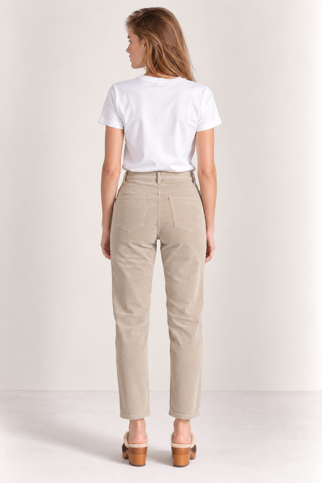 Pantalon Pompidou Tinycord - Ecru