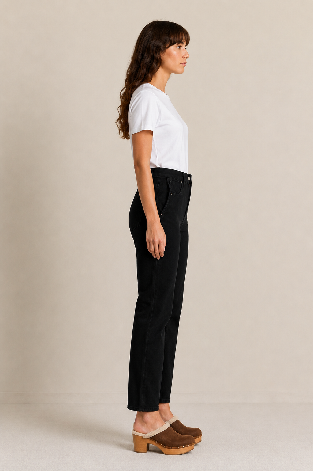 Jeans Paumelle Super Stretch - Nero