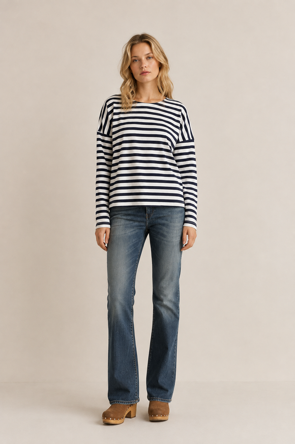 T-shirt Trousseau - Blu marino
