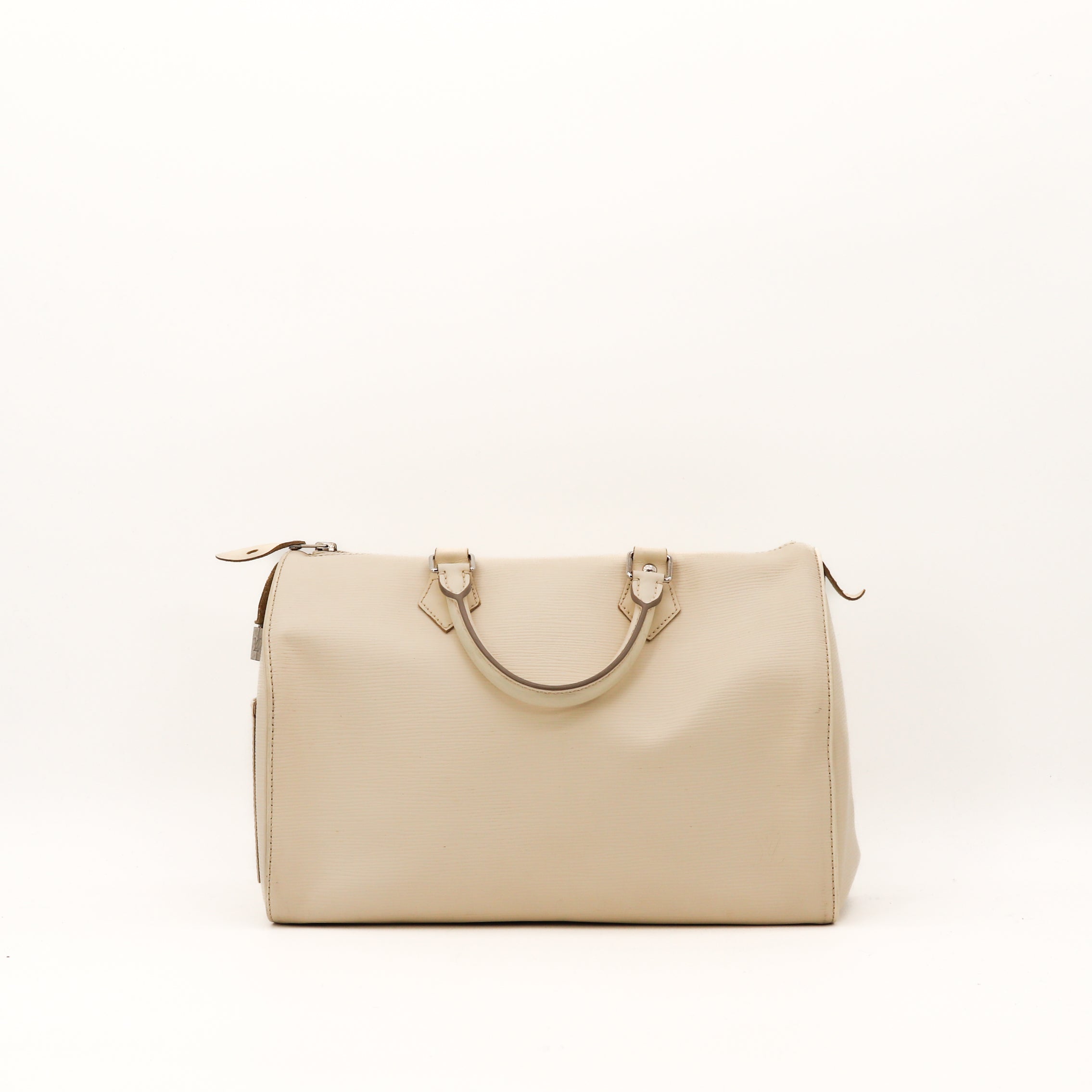 Le Speedy 30 Épi Blanc Louis Vuitton