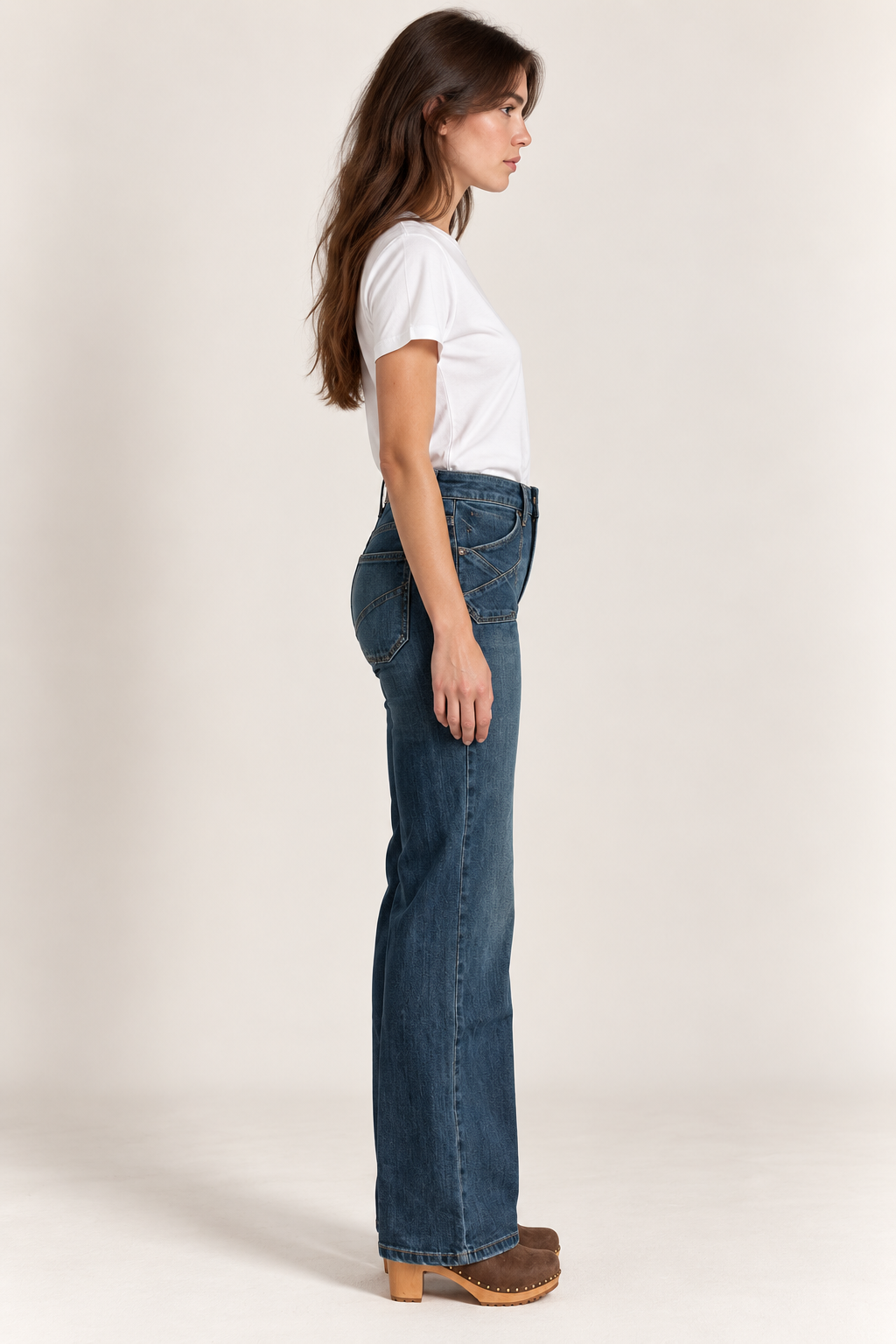Jean Champs Elysees Alabama - Bleu - New Jersey Wash