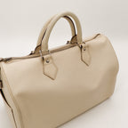 Le Speedy 30 Épi Blanc Louis Vuitton