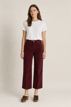 Broek Louvre Tinycord - Robijn