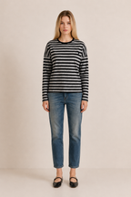 Tourmaline T-shirt - Mottled Grey