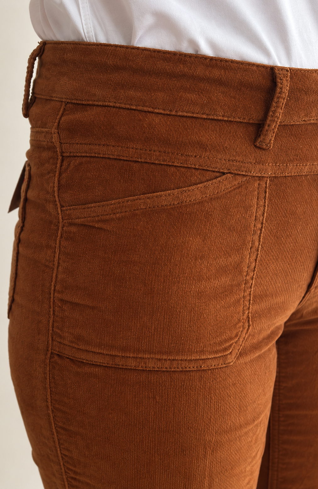 Pantaloni Menilmontant Newcastle - Caramello
