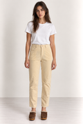 Pantalon Paumelle Newvelvet - Ecru