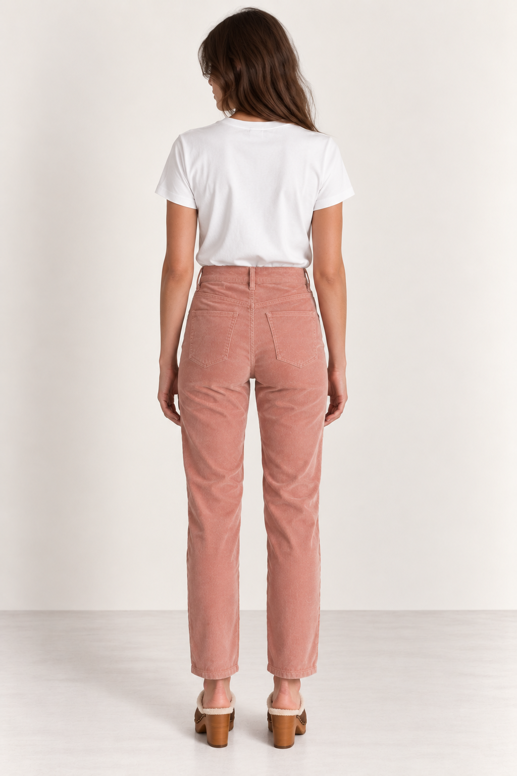 Spodnie Pompidou Tinycord - Blush