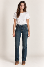 Jean Champs Elysees Alabama - Bleu - New Jersey Wash
