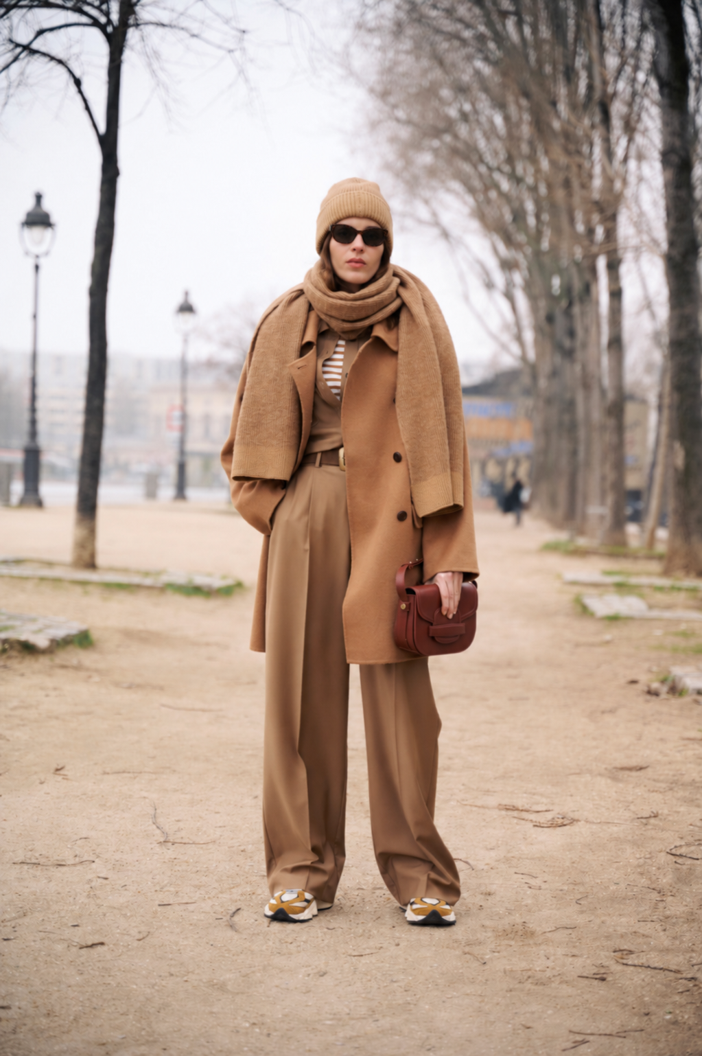Manteau Musique - Camel