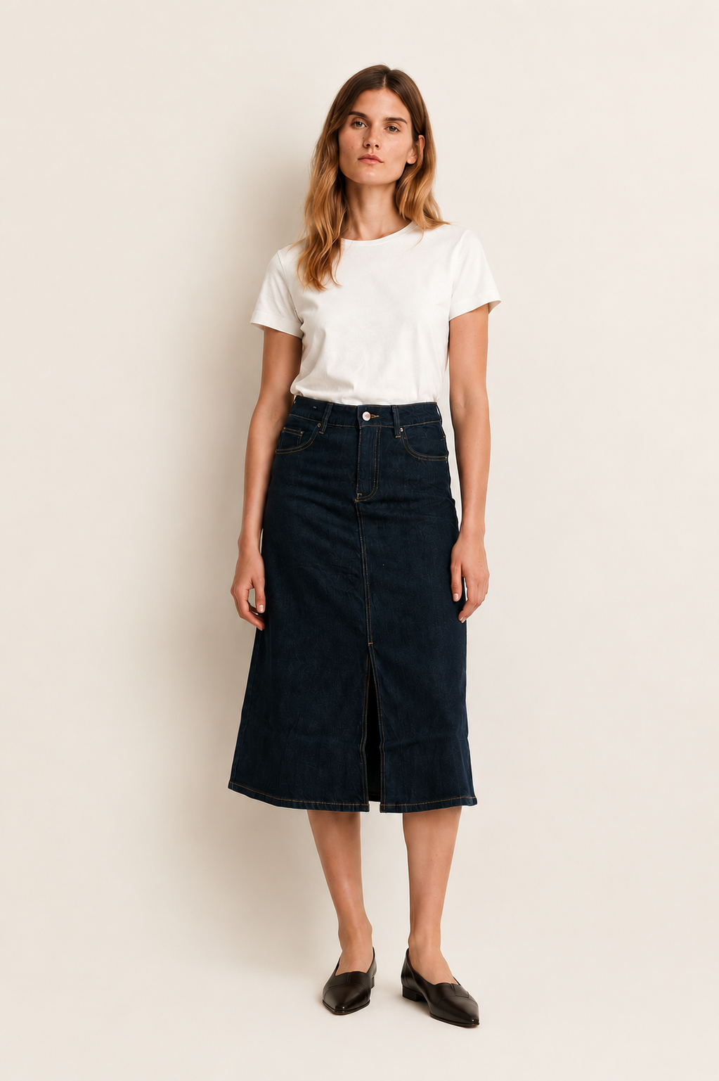 Jupe Jessy Manchester - Blue - Rinse Wash