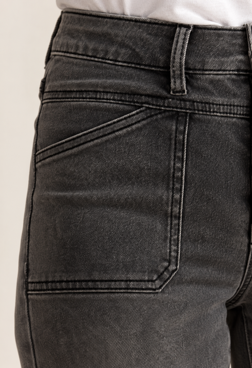 Jean Menilmontant Super Stretch - Gris
