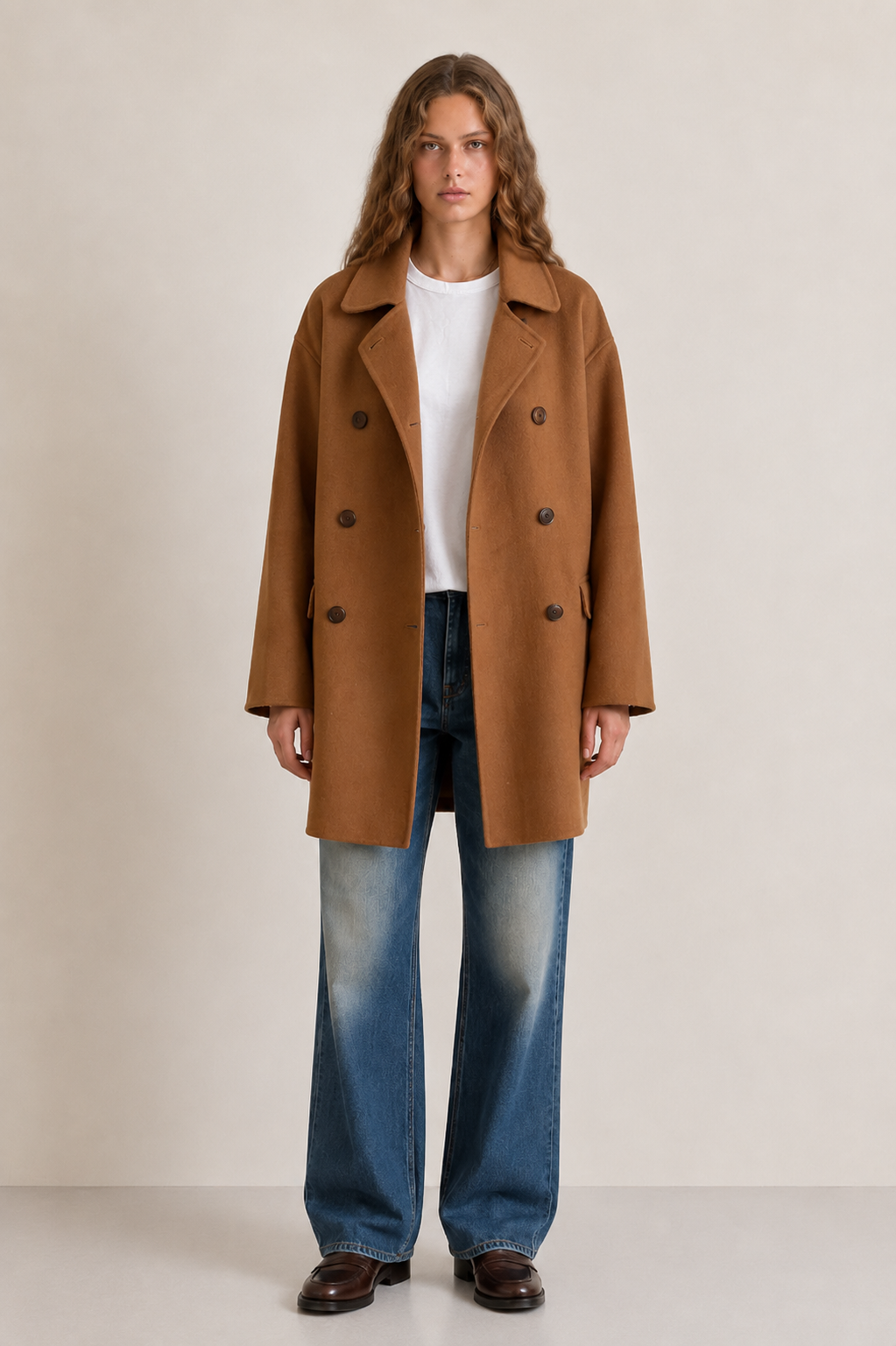 Manteau Musique - Camel