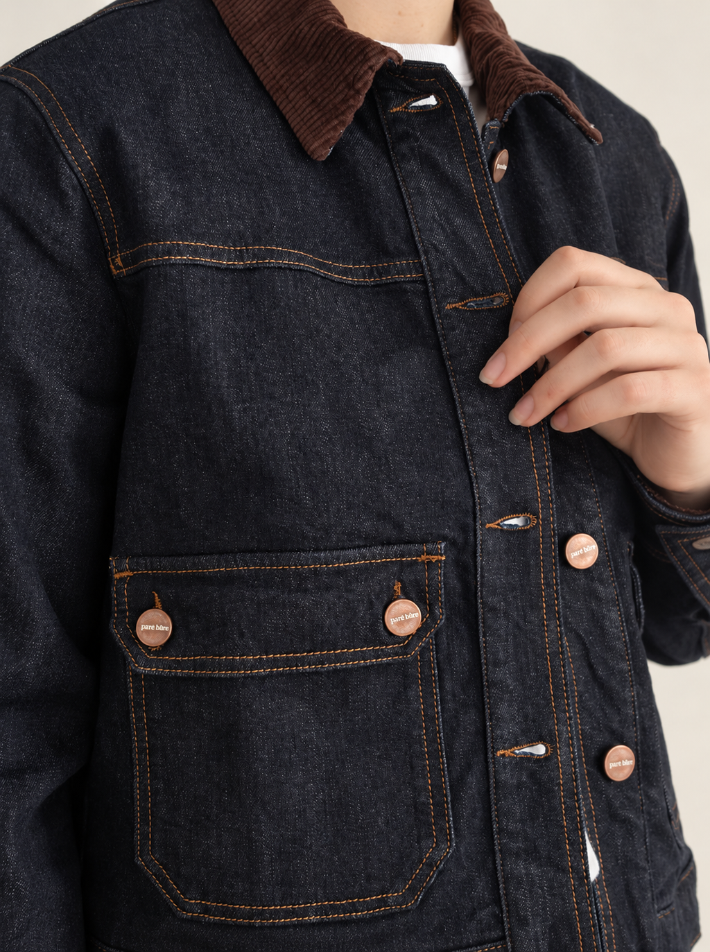 Veste Verbier Monaco - Blue - Rinse Wash