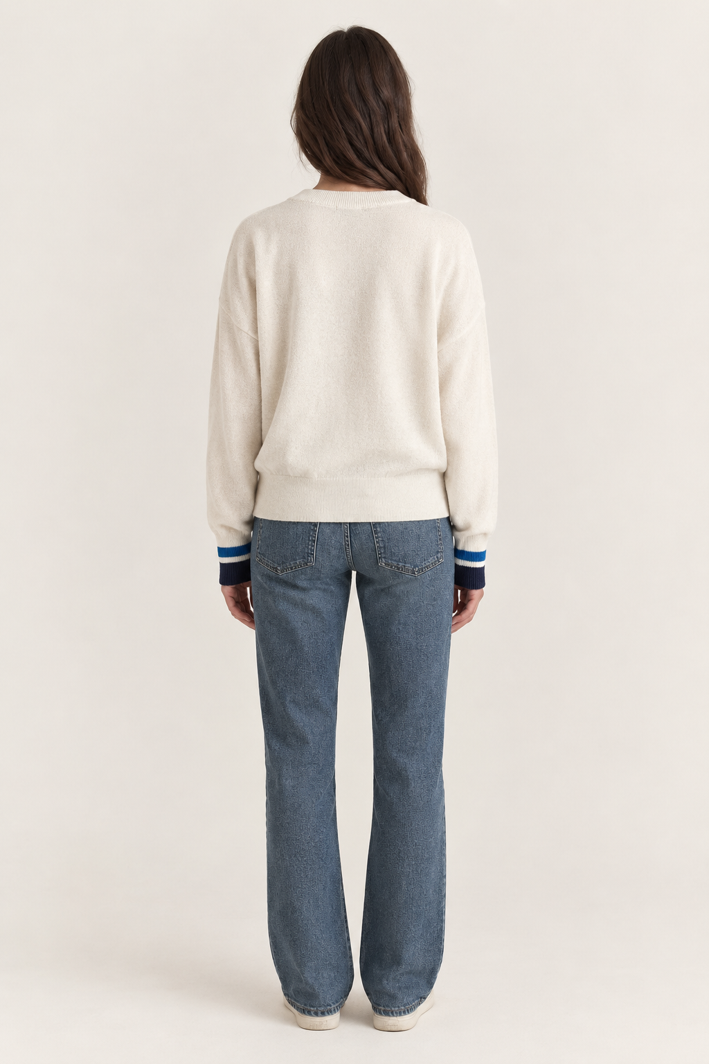 Sweter Lounge - Ecru