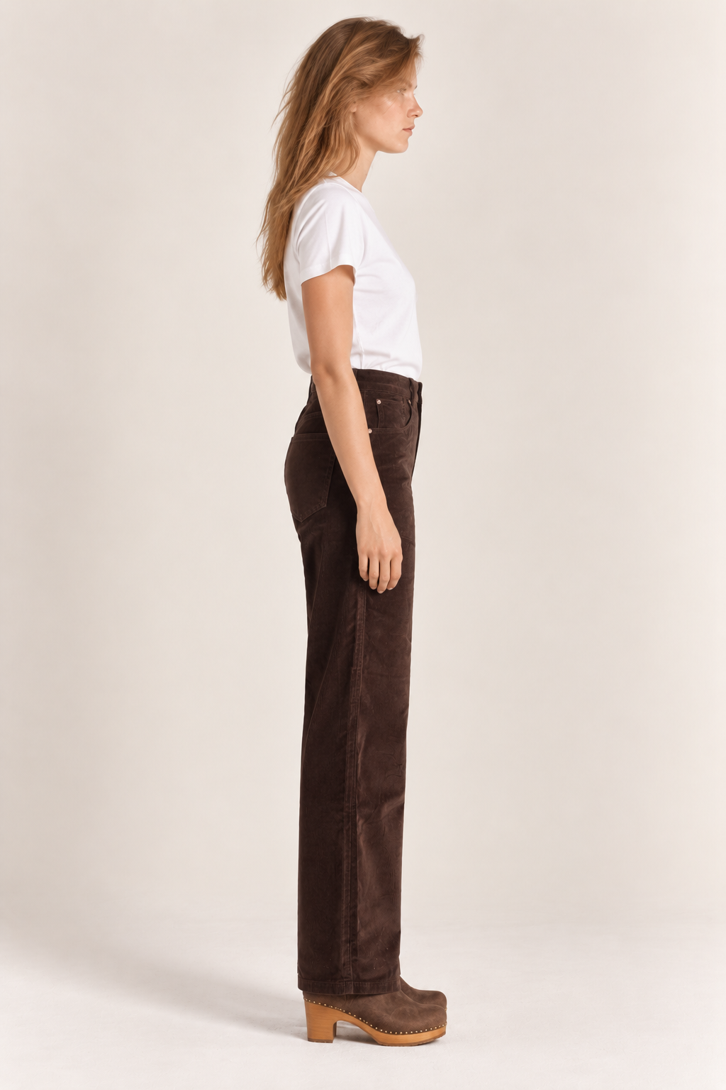 Pantalon Auteuil Tinycord - Chocolat